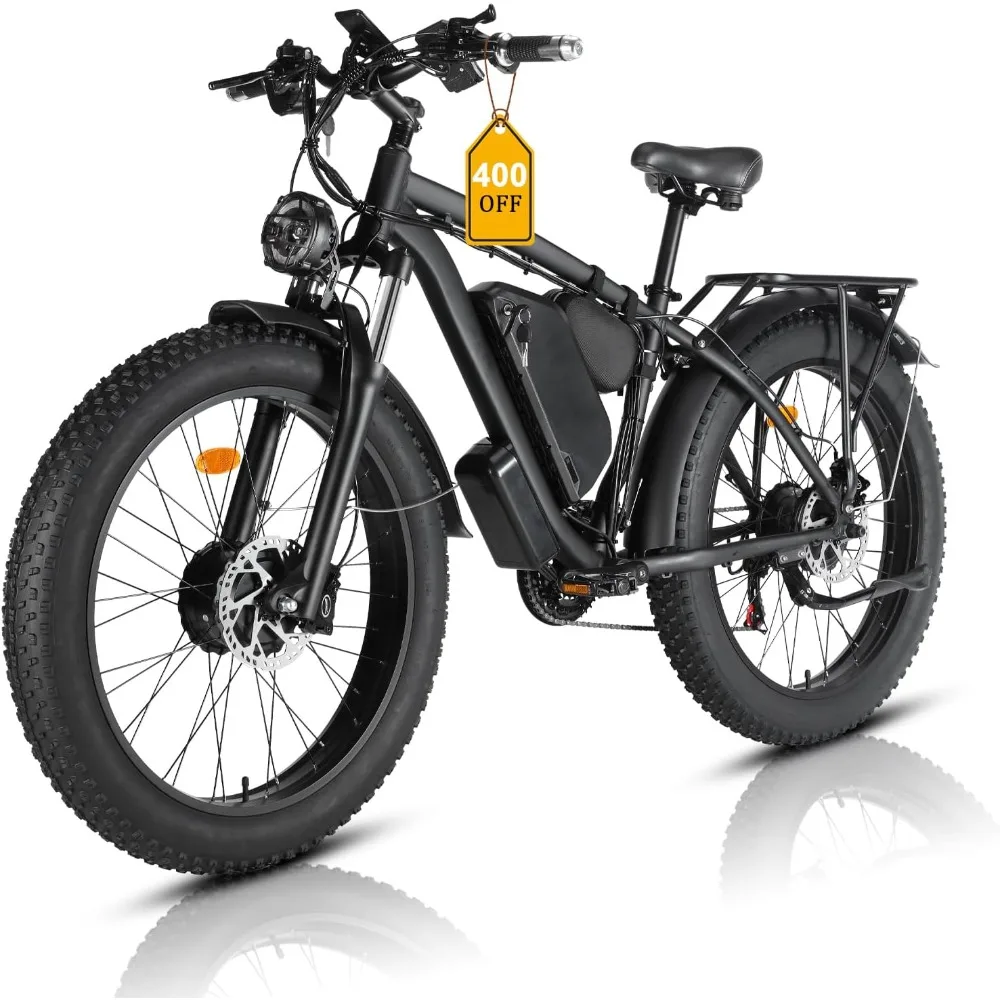 % una bici elettrica per adult - Dual Motor Ebike Kit 2000W recensione e prezzo