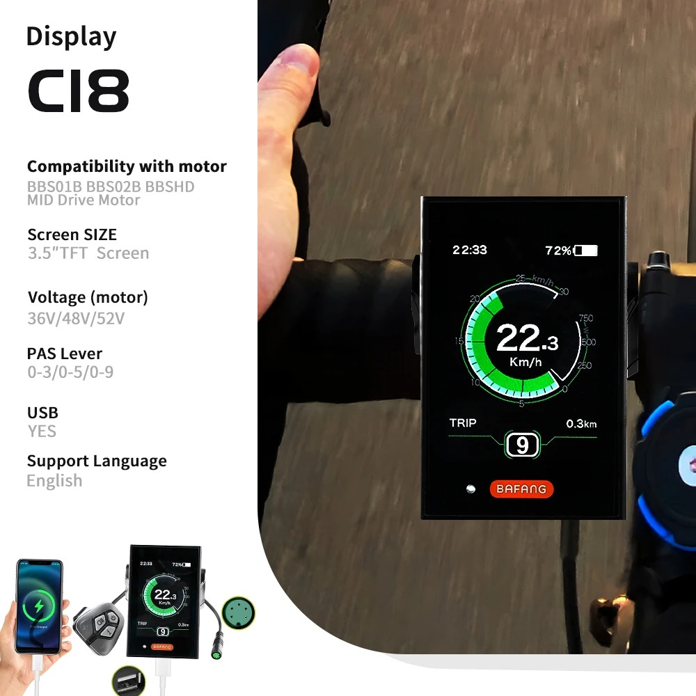 Kit Motore Centrale BAFANG UAR - Side Hung Mid Drive Motor Kit recensione e prezzo